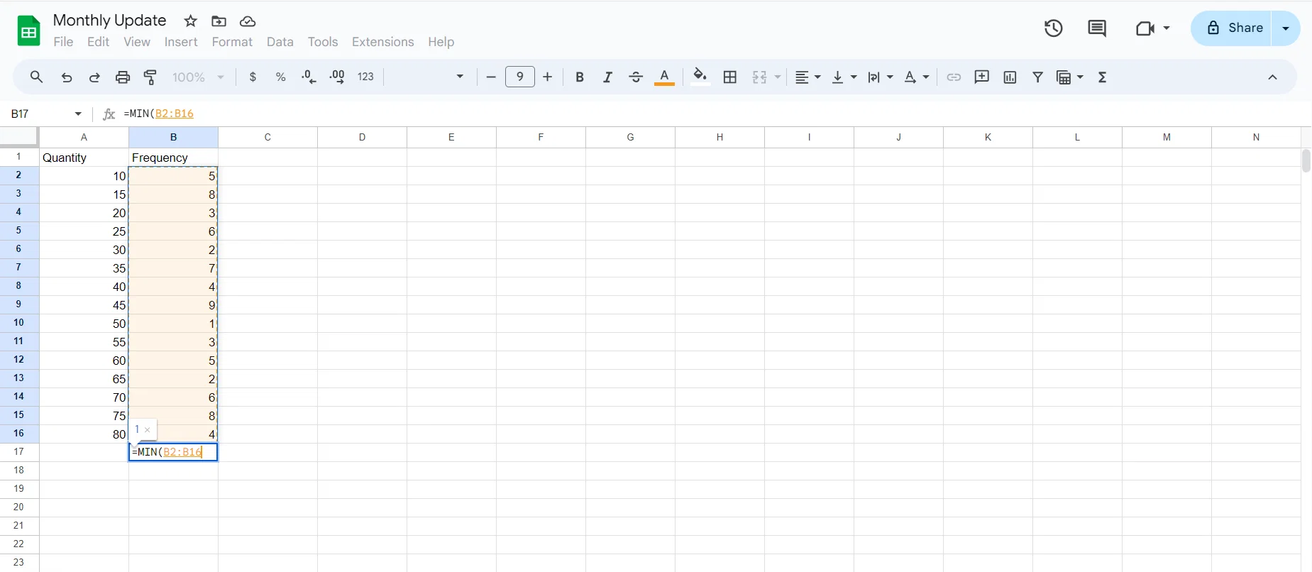 Finding Minimum and Maximum Values - Learn FileDrop